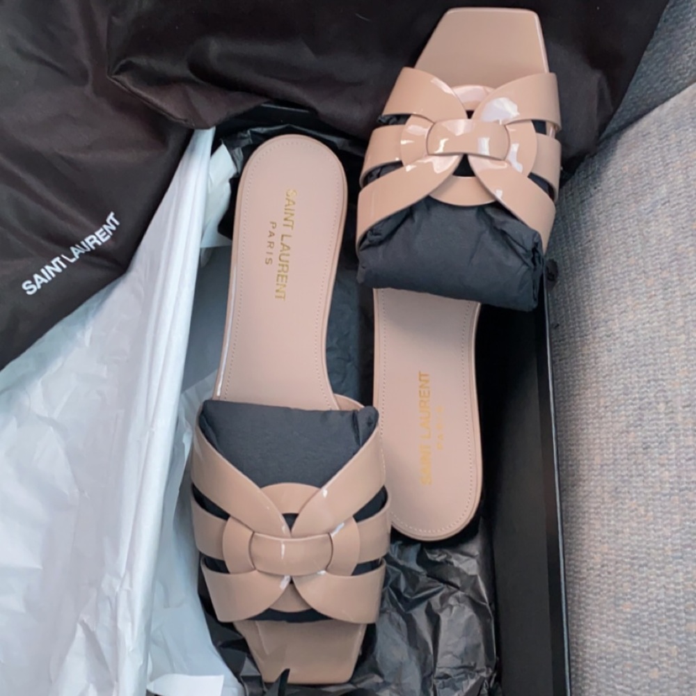 Saint Laurent sandals brand new bottoms brand new